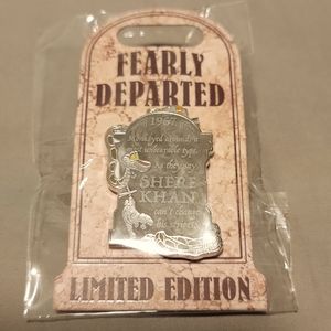 Fearly Departed Shere Khan pin (NWT)